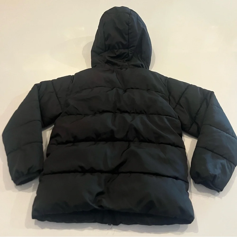 Swiss Tech Black Puffer Coat - Size XS